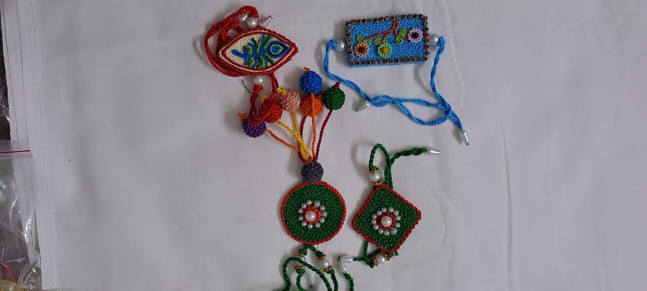 Combo rakhi set for Rakshabandhan festival (4 pcs including Bhai- Bhabhi set)