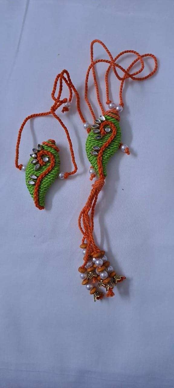 Combo rakhi set for Rakshabandhan festival (4 pcs including Bhai- Bhabhi set)