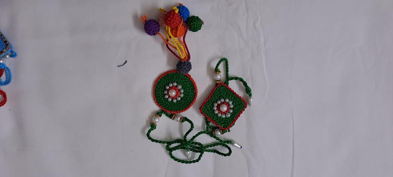 Combo rakhi set for Rakshabandhan festival (4 pcs including Bhai- Bhabhi set)