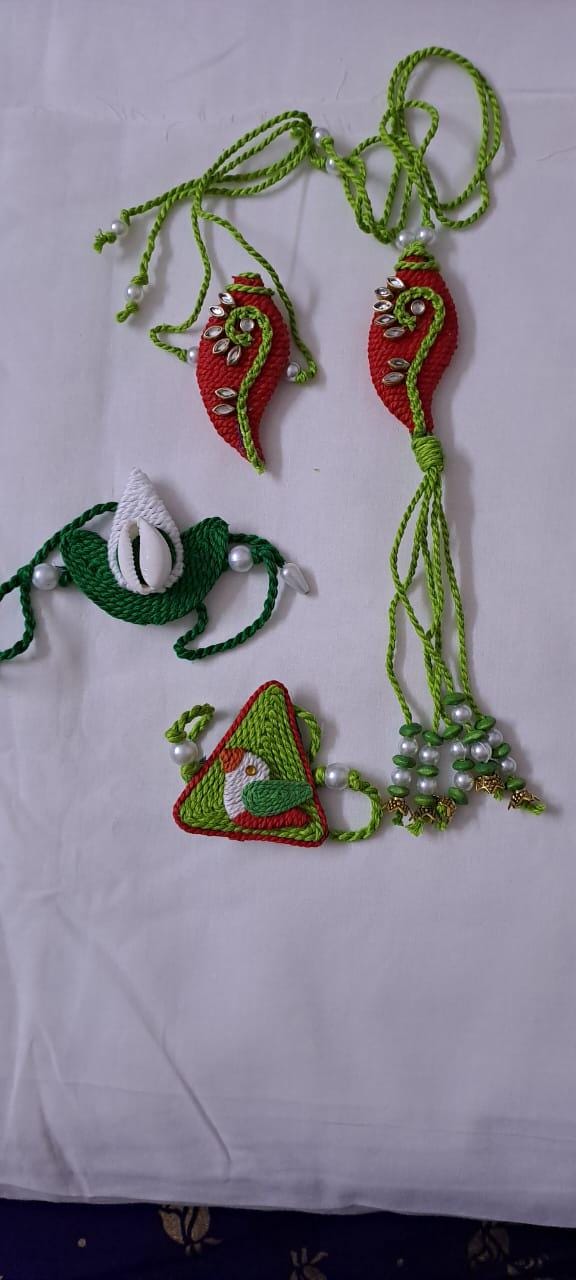 Combo rakhi set for Rakshabandhan festival (4 pcs including Bhai- Bhabhi set)