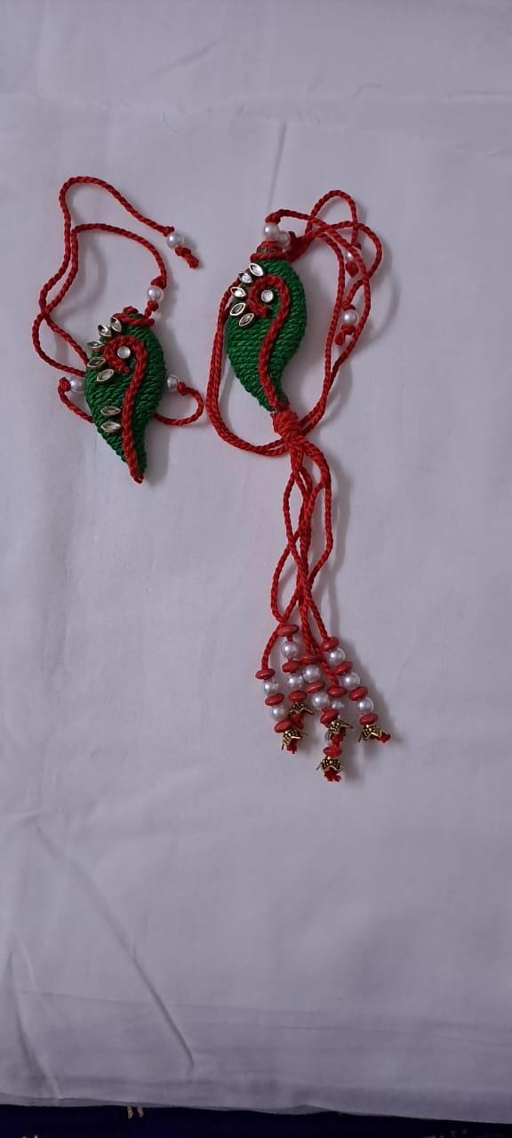 Combo rakhi set for Rakshabandhan festival (4 pcs including Bhai- Bhabhi set)