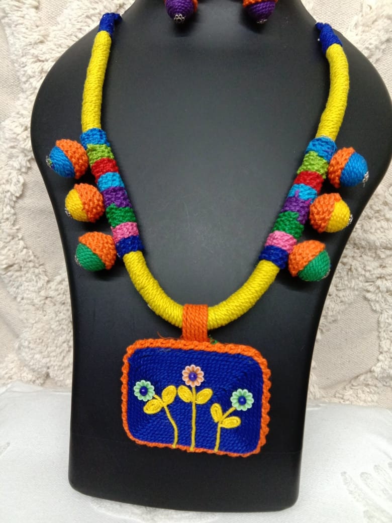 Handmade thread jewellery for summers