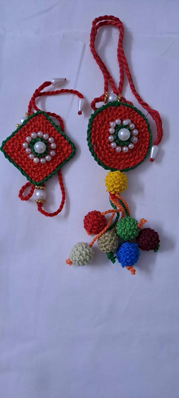 Combo rakhi set for Rakshabandhan festival (4 pcs including Bhai- Bhabhi set)