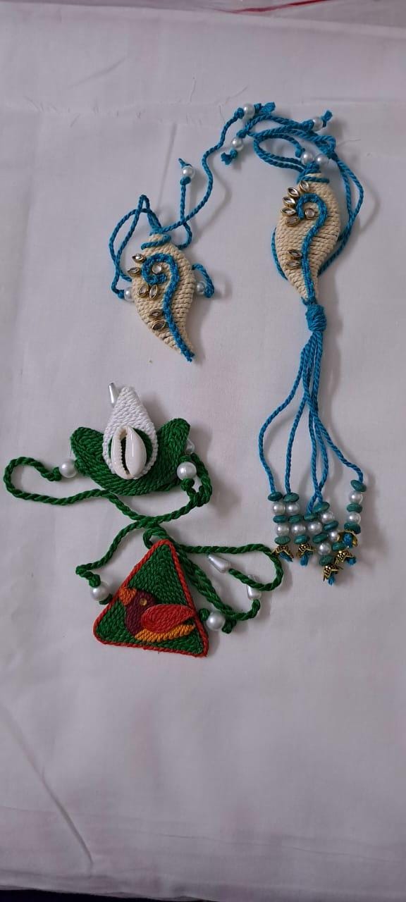 Combo rakhi set for Rakshabandhan festival (4 pcs including Bhai- Bhabhi set)