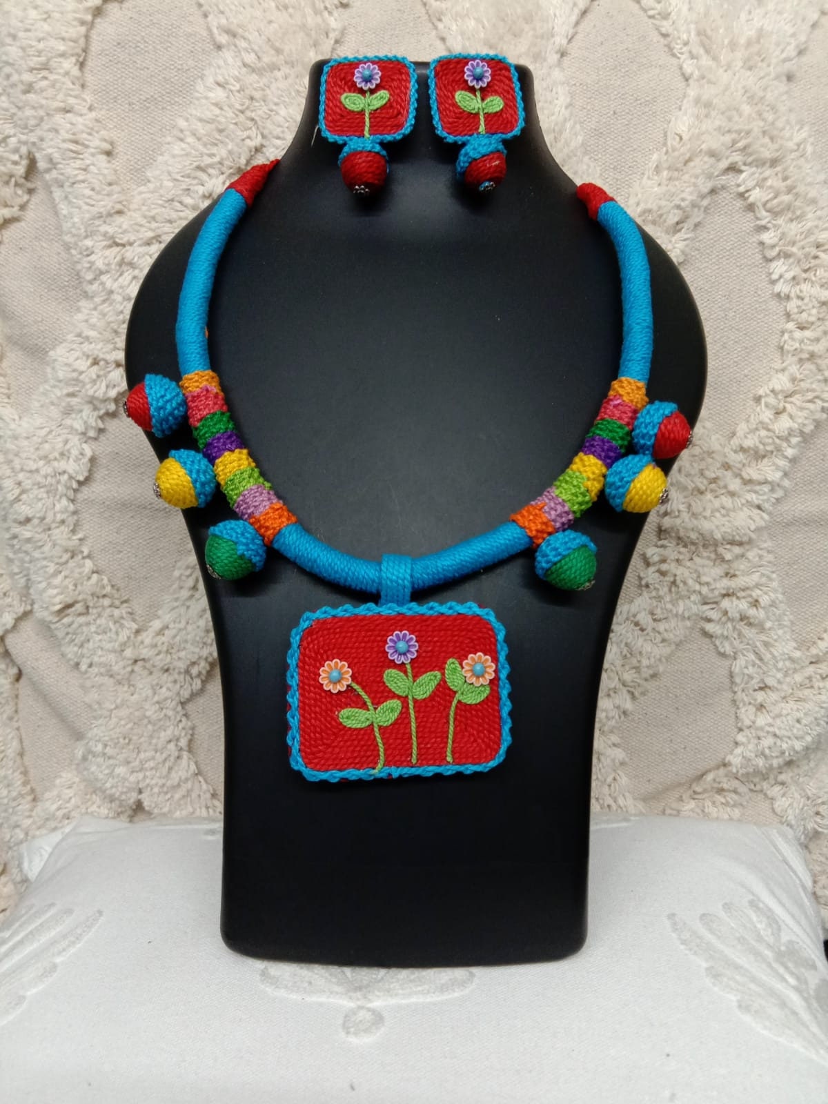 Handmade thread jewellery for summers