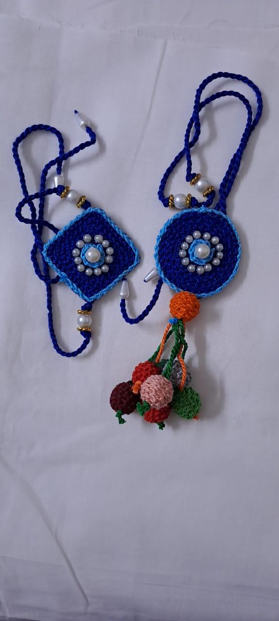 Combo rakhi set for Rakshabandhan festival (4 pcs including Bhai- Bhabhi set)