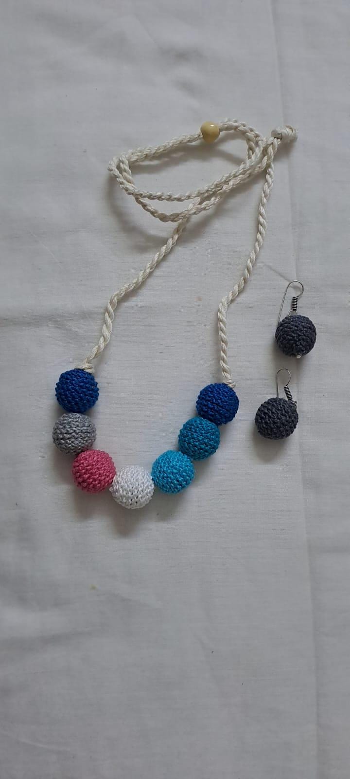 Handmade thread beads jewellery for summers