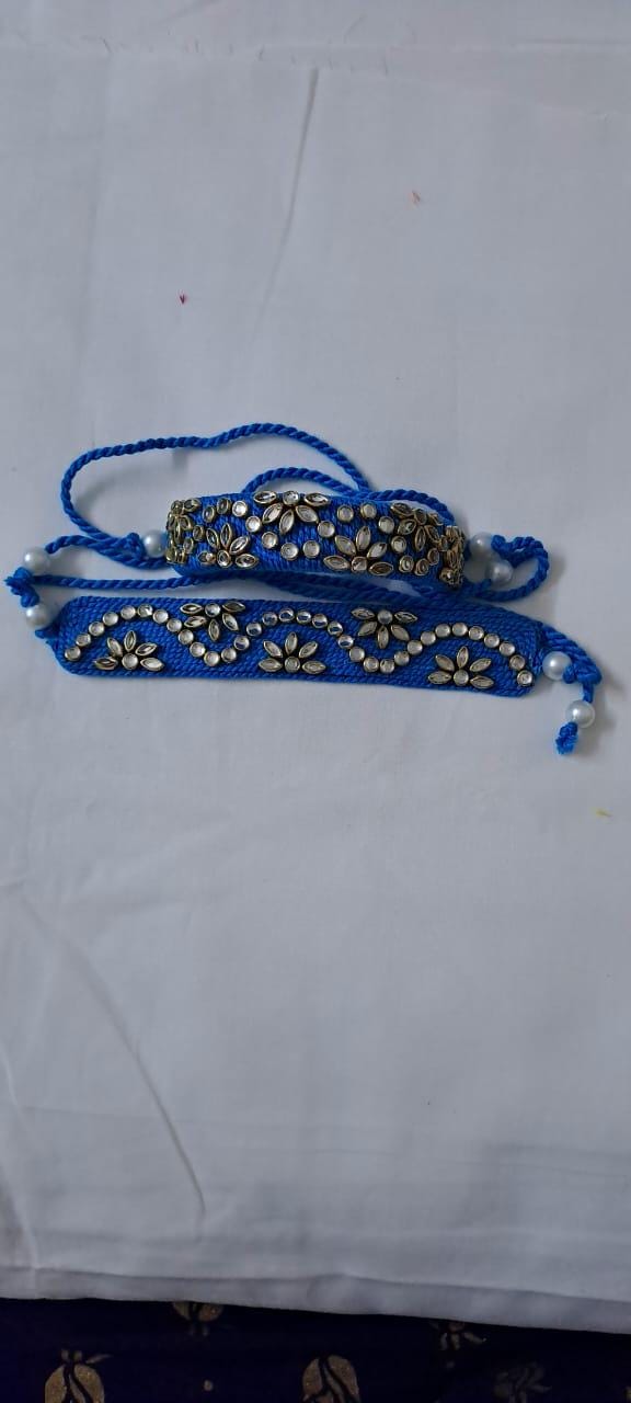 Combo rakhi set for Rakshabandhan festival (4 pcs including Bhai- Bhabhi set)