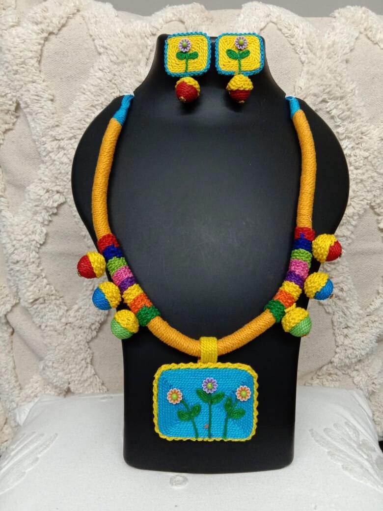 Handmade thread jewellery for summers