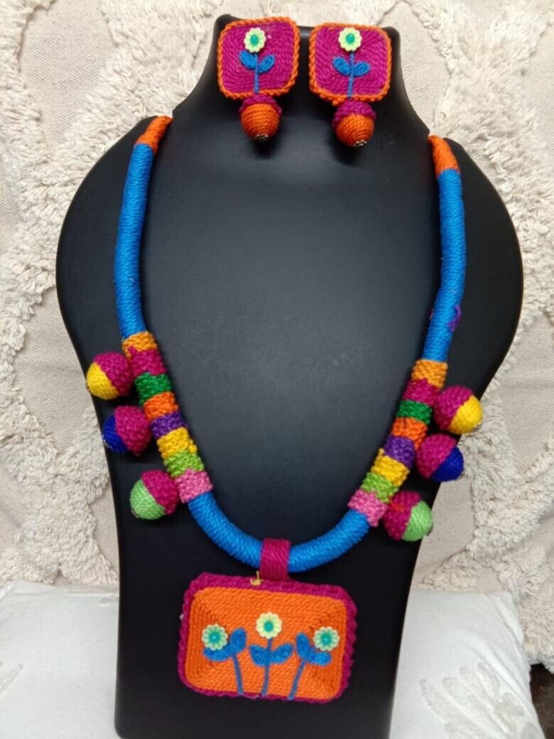 Handmade thread jewellery for summers