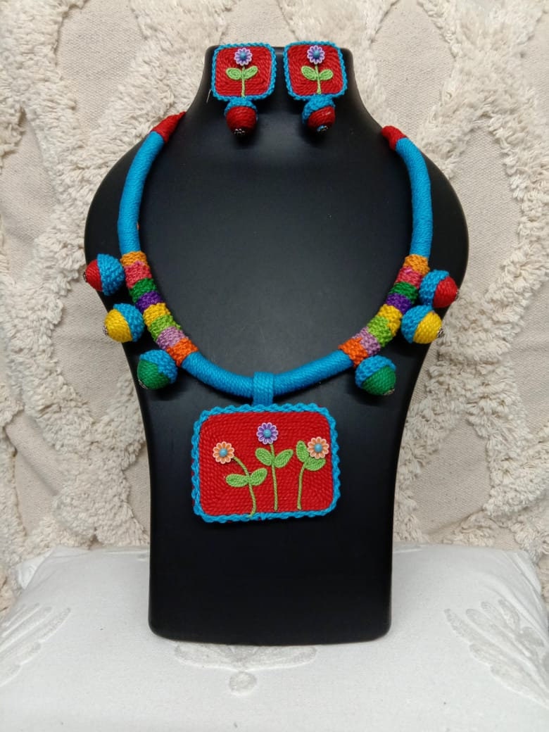 Handmade thread jewellery for summers