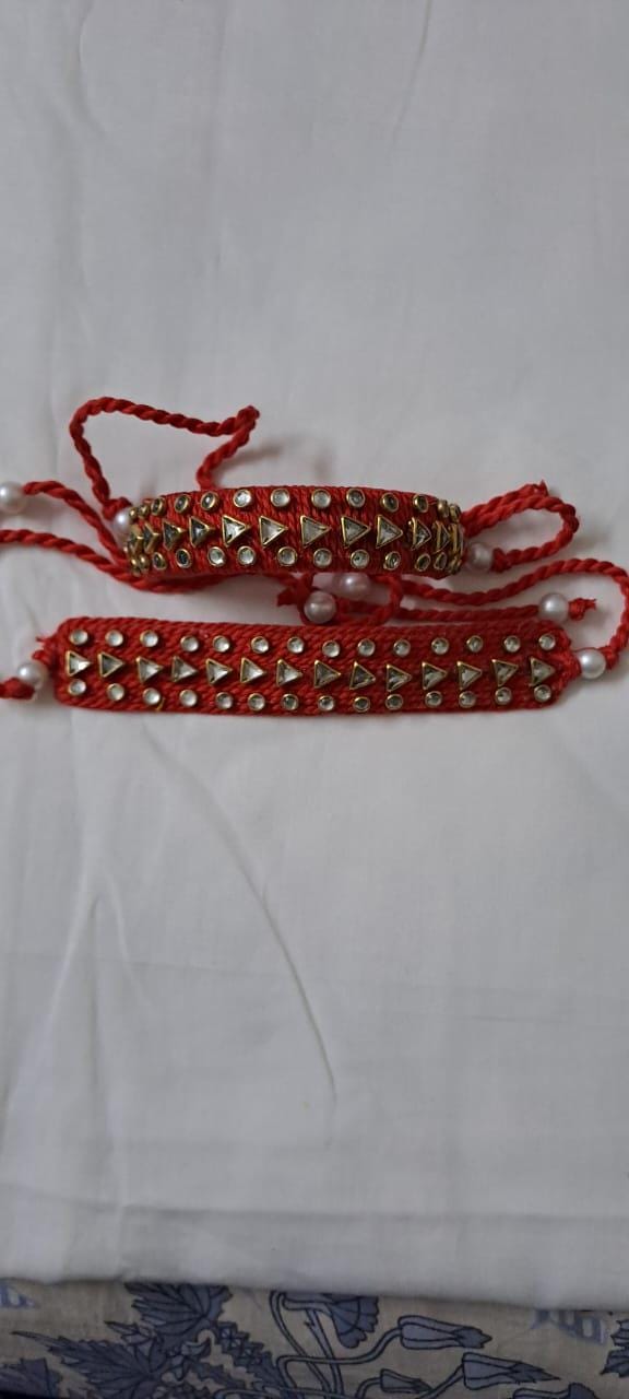 Combo rakhi set for Rakshabandhan festival (4 pcs including Bhai- Bhabhi set)