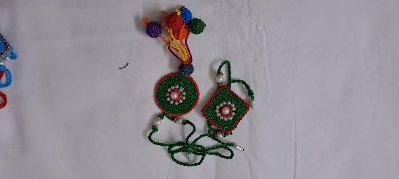 Combo rakhi set for Rakshabandhan festival (4 pcs including Bhai- Bhabhi set)