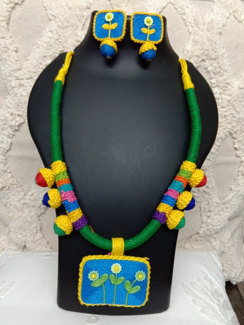 Handmade thread jewellery for summers