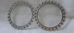Traditional silver oxidised bangles