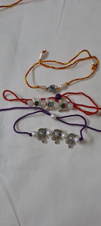 Combo rakhi set for Rakshabandhan festival (5 pcs )