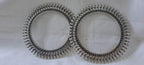 Traditional silver oxidised bangles