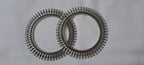 Traditional silver oxidised bangles