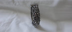 Silver oxidised bracelet/kada