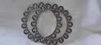 Traditional silver oxidised bangles