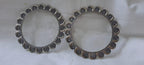 Traditional silver oxidised bangles