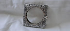 Silver oxidised bracelet/kada
