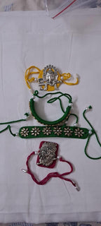 Combo rakhi set for Rakshabandhan festival (4 pcs including Bhai- Bhabhi set)