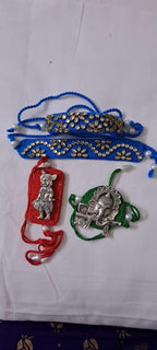 Combo rakhi set for Rakshabandhan festival (4 pcs including Bhai- Bhabhi set)