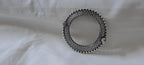 Silver oxidised bracelet/kada
