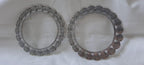 Traditional silver oxidised bangles