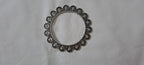 Combo offer of 3 single traditional silver oxidised bangles