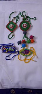 Combo rakhi set for Rakshabandhan festival (4 pcs including Bhai- Bhabhi set)