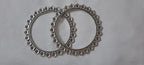 Traditional silver oxidised bangles