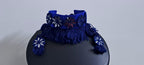 Handmade Kutch Glass work choker necklace with glass work earrings