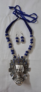 Silver Oxidised Jewellery for Durga Puja