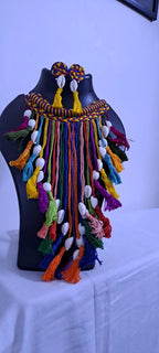 Thread Jewellery with Shell Fringes