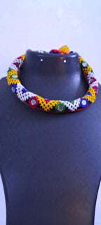 Kutch Embroidered Neckband (Hasuli) Set of Two