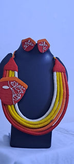 Handmade Thread Jewellery with Unique Durga Pendant