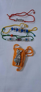 Combo rakhi set for Rakshabandhan festival (4 pcs )