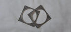 Traditional silver oxidised bangles