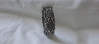 Silver oxidised bracelet/kada