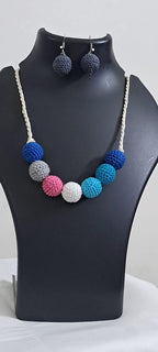 Handmade thread beads jewellery for summers
