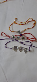 Combo rakhi set for Rakshabandhan festival (5 pcs )