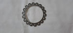 Combo offer of 3 single traditional silver oxidised bangles