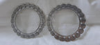 Traditional silver oxidised bangles