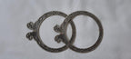 Traditional silver oxidised bangles