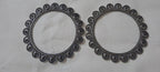 Traditional silver oxidised bangles