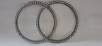Traditional silver oxidised bangles